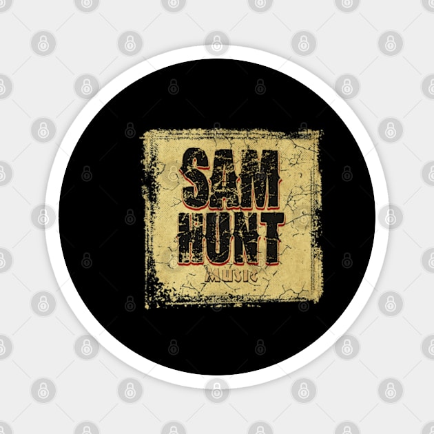 Sam Hunt - high quality Magnet by katroxdesignshopart444